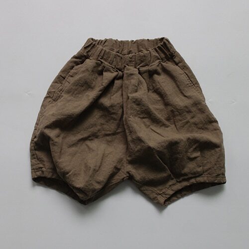 1-6 Yrs Baby Shorts Flax Cotton Stripe Children Shorts Style Kids For Summer - Bild 13 von 22