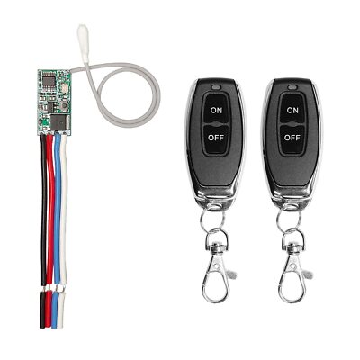 RODOT Mini Wireless Switch 433Mhz Remote Control Relay Switch DC 6V-24V 1CH C...