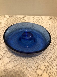 Vintage 1940 S Cobalt Blue Glass Ashtray Match Holder Nomesser Depression Glass Ebay details about vintage 1940 s cobalt blue glass ashtray match holder nomesser depression glass