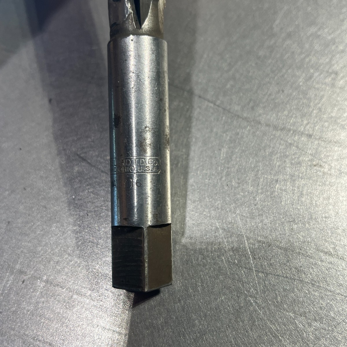 CLEVELAND T.D.Co A4716 DRILL BIT USA MADE VTG Square Drive