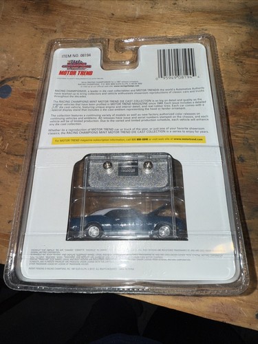 Racing Champions Mint Motor Trend #116 1968 Chevy Camaro 1:56 - Picture 2 of 2