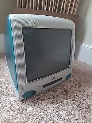 Apple iMac G3 M4984 Bondi Blue Computer AS-IS FOR PARTS OR Apple iMac G3 M4984 Bondi Blue Computer AS-IS FOR PARTS OR