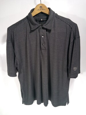 Nike Tiger Woods Golf Polo Gray Men's Large