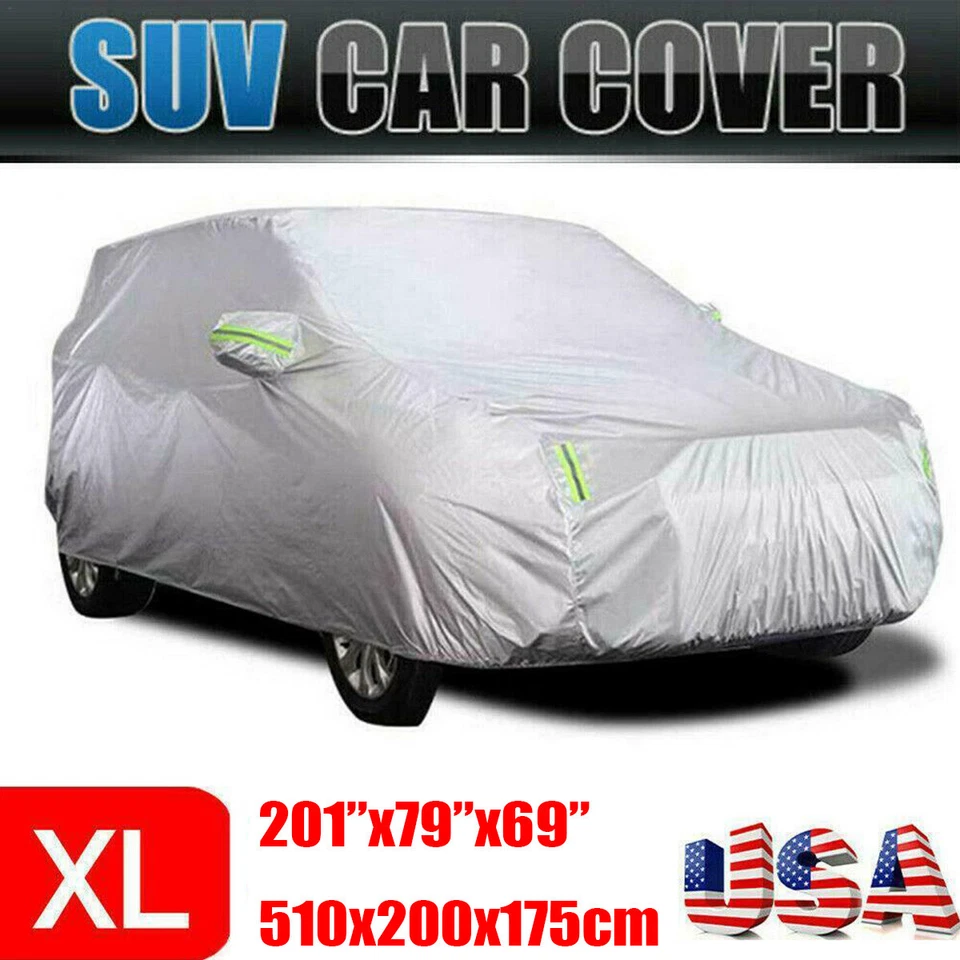 Серебристый чехол для Audi SQ5 премиум-класса автомобиля внедорожника улицы воды солнца снега пыли дождя - Изображение 2 из 4