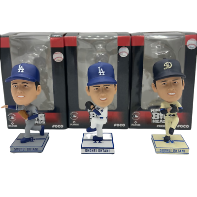 Shohei Ohtani FOCO Limited Edition Big Heads Bobblehead*IN Shohei Ohtani FOCO Limited Edition Big Heads Bobblehead*IN