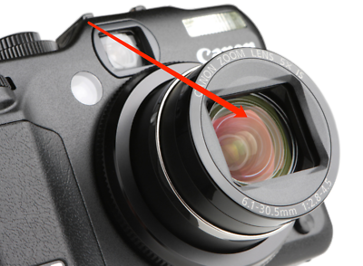 1pcs First Glass Front Lens For CANON G10 G11 G12 Repair Part