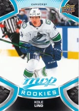 2021-22 Upper Deck MVP - Rookie Kole Lind #226 (RC)