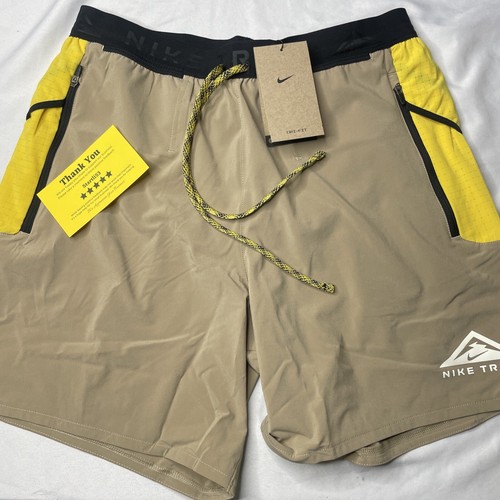 Nike Trail Athletic Shorts 7" Brief Lined Running FB4194-247 Men's Size M New - Picture 1 of 9