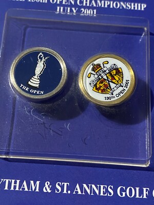 130th Open Championship 2001 - Royal Lytham & St Annes - David Duval Ball Marker