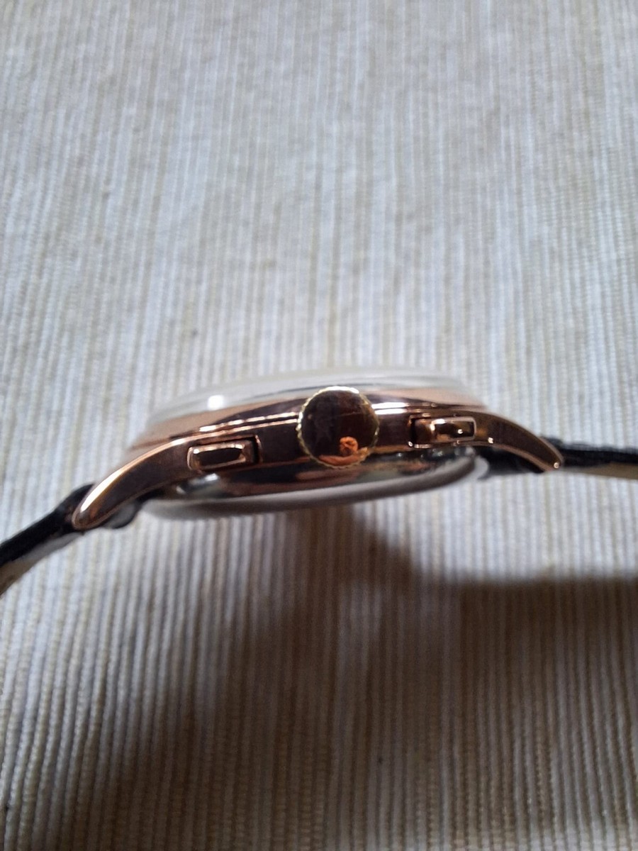 Orologio Meccanico Manuale Uomo Ponte Oro Rosa - Acciaio Inox - Foto 3