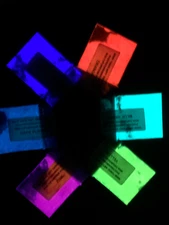 NEW  ART  PHOTOCHROMIC UV (SOLAR) ACTIVATED   GLOW in the DARK pigment 