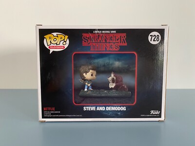 FUNKO POP! ストレンジャーシングス　スティーブアンドデモドッグ Funko Pop! Moments: Stranger Things - Steve and Demodog #728