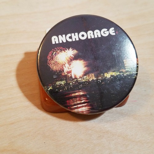 Vintage Anchorage, Alaska Button Pin 1989 by Alaskapades 15 Avail - Swanky Barn - Picture 3 of 12