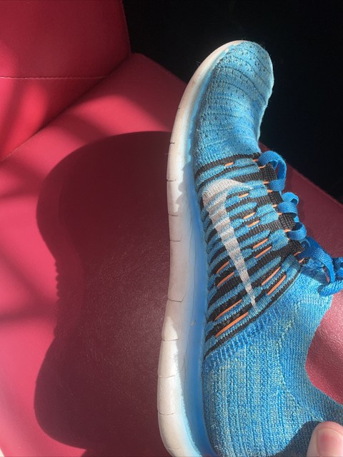 Size 6 - Nike Free Rn Flyknit Blue - 831069401 for sale online | eBay