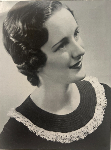 De colección 1936 Clark's Crocheted Collares y Puños Patrones de Corbata Libro Cluny Shell Francés+ - Imagen 6 de 24