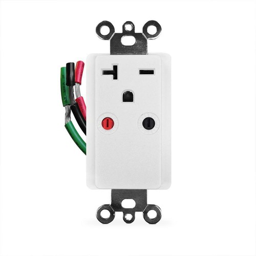 XPR2-W White Heavy Duty Appliance Receptacle - Picture 1 of 2