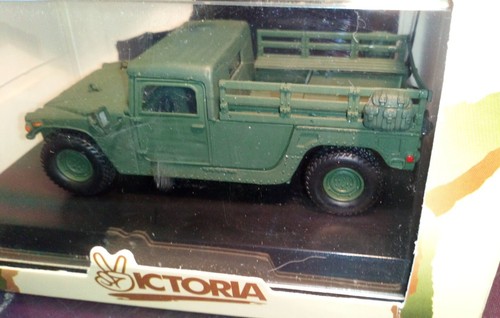 VICTORIA 1/43 Military HUMMER (U.S. ARMY + U.N.) Lot 4 M.I.B - Foto 7 di 11