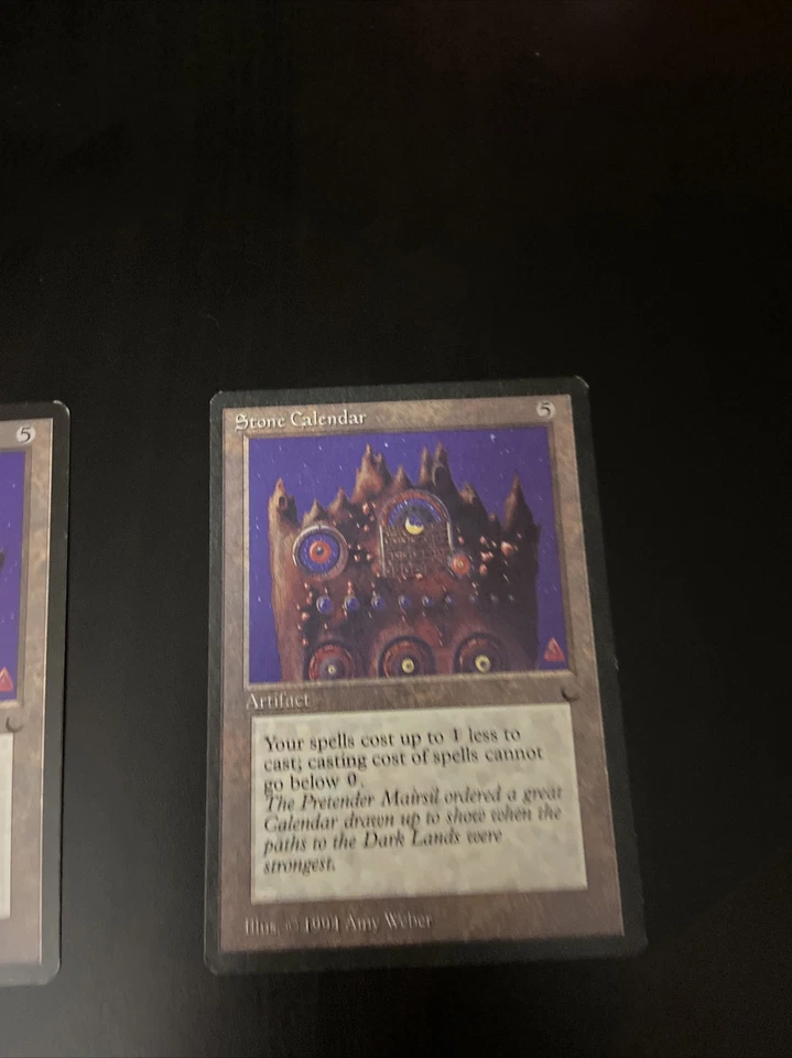2 X Stone Calendar - (Light Play) The Dark - MTG - Image 3 of 4