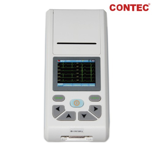 FDA 12-lead ECG Machine Digital Portable Electrocardiograph 1/ 3/ 12 Channel EKG - Picture 3 of 28