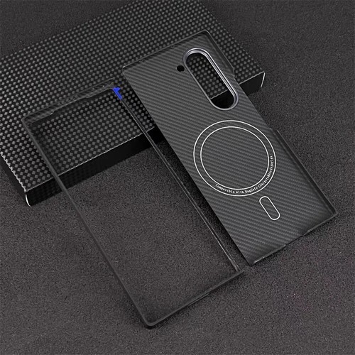 Custodia originale in fibra di carbonio per Samsung Galaxy Z Fold SE 6 5 W25 sottile Magsafe cover - Foto 18 di 28
