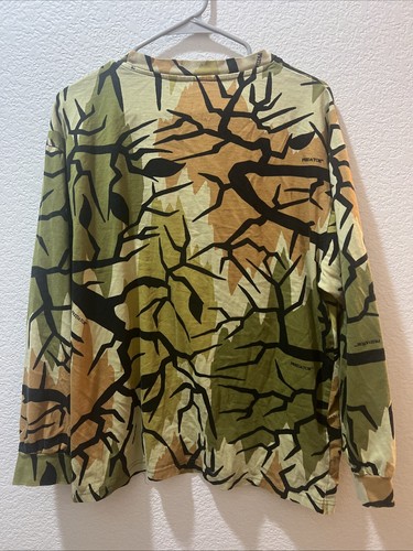 Camiseta De Colección Años 90 Cabela’s Predator Camuflada Manga Larga Verde Abstracto Mediana - Imagen 3 de 4