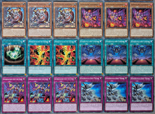 Yu-Gi-Oh! Käferkavallerie/Beetrooper/ Insekten - Deck/SET/CORE 72 K. Saturnas - Bild 5 von 5