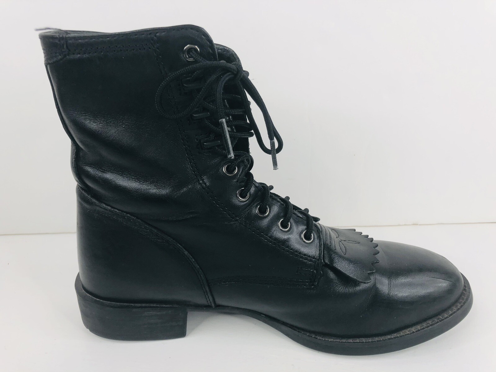 Ariat 32501 Black Leather Men Lace up 