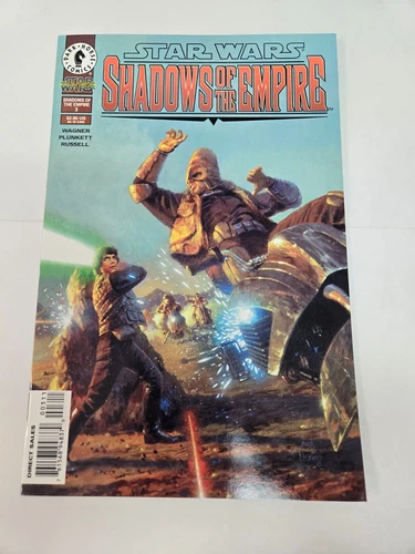 STAR WARS SHADOWS OF THE EMPIRE #3 OF 6 NEAR MINT 1ST APP 4-LOM DARK HORSE 1996