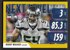 2020 Score Next Level Stats Gold #18 Bobby Wagner Seattle Seahawks