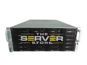 Supermicro-4U-BAREBONE-Server-BPN-SAS2-846EL1-24x-Trays-2x-P-S-W-Rails