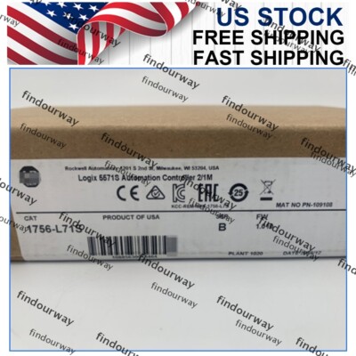 New Sealed AB 1756-L71S Ser B GuardLogix Automation Controller 1756L71S