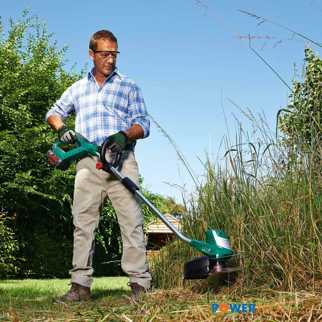 Bosch Green AdvancedGrassCut 36 Cordless Grass Trimmer Body Only 0600878N04