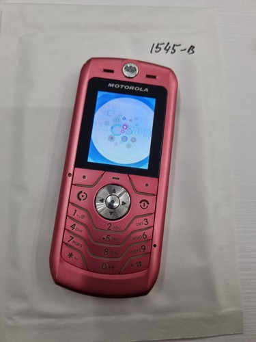 Motorola L6 Unlocked 10MB Pink Retro Mobile Phone 2.0" Screen Display - Picture 1 of 2