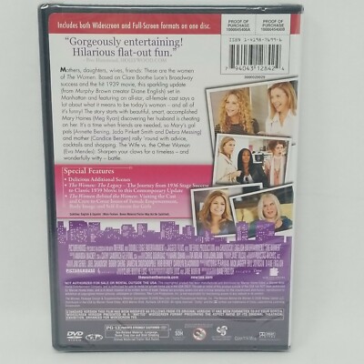 The Women (DVD, 2008) Movie Meg Ryan Annette Bening Eva Mendes