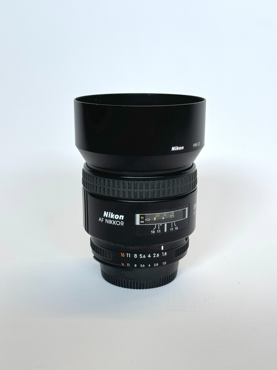 Nikon AF NIKKOR 85mm f/1.8 レンズ Nikon AF NIKKOR 85mm f/1.8 Lens | eBay