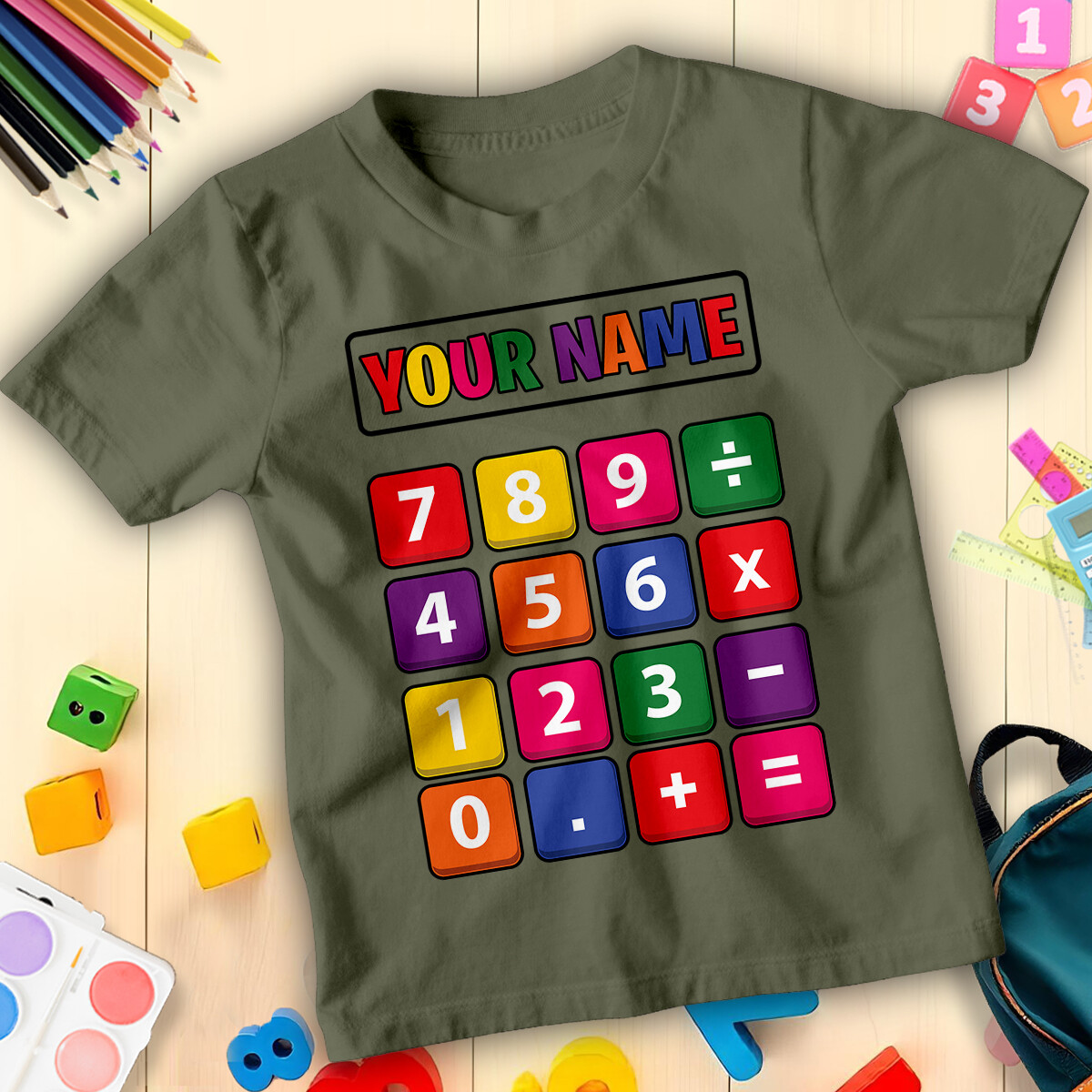 T-shirt Per Bambini World Book Day – Numero 1, Cotone 100%, Manica Corta – Unisex