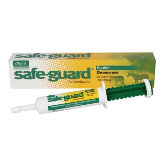 SafeGuard Panacur Horse Wormer Fenbendazole 25gm Equine Worm eBay
