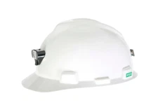Msa Safety 460018 Front Brim Hard Hat, Type 1, Class C, Pinlock (4-Point), White