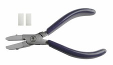 5-3/4" Flat Nose Non-Marring Nylon Jaw Metal Wire Form Jewelry Making Pliers