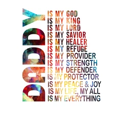 XXL 18X18 Car Sticker Father's Day Decal Weatherproof Vinyl Sticker