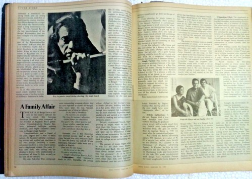 REVISTA INDIA TODAY 1983 SATYAJIT RAY GENIO, PUNJAB AKALI RENUNCIA, VARANASI - Imagen 7 de 11