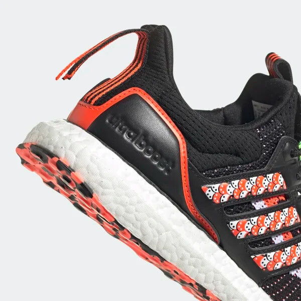 Adidas UltraBoost DNA Lion Dance Solar Red Black White CNY LNY