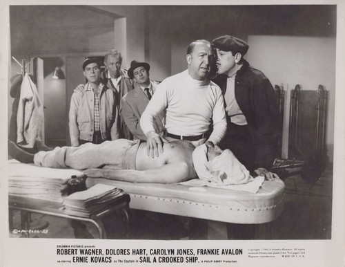 Robert Wagner in Sail a Crooked Ship (1961) ❤ Vintage Hollywood Photo M 230 - 第 1/2 張圖片