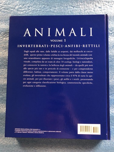 ANIMALI volume 1 Grande enciclopedia per ragazzi. Mondadori 2007 - Foto 3 di 4
