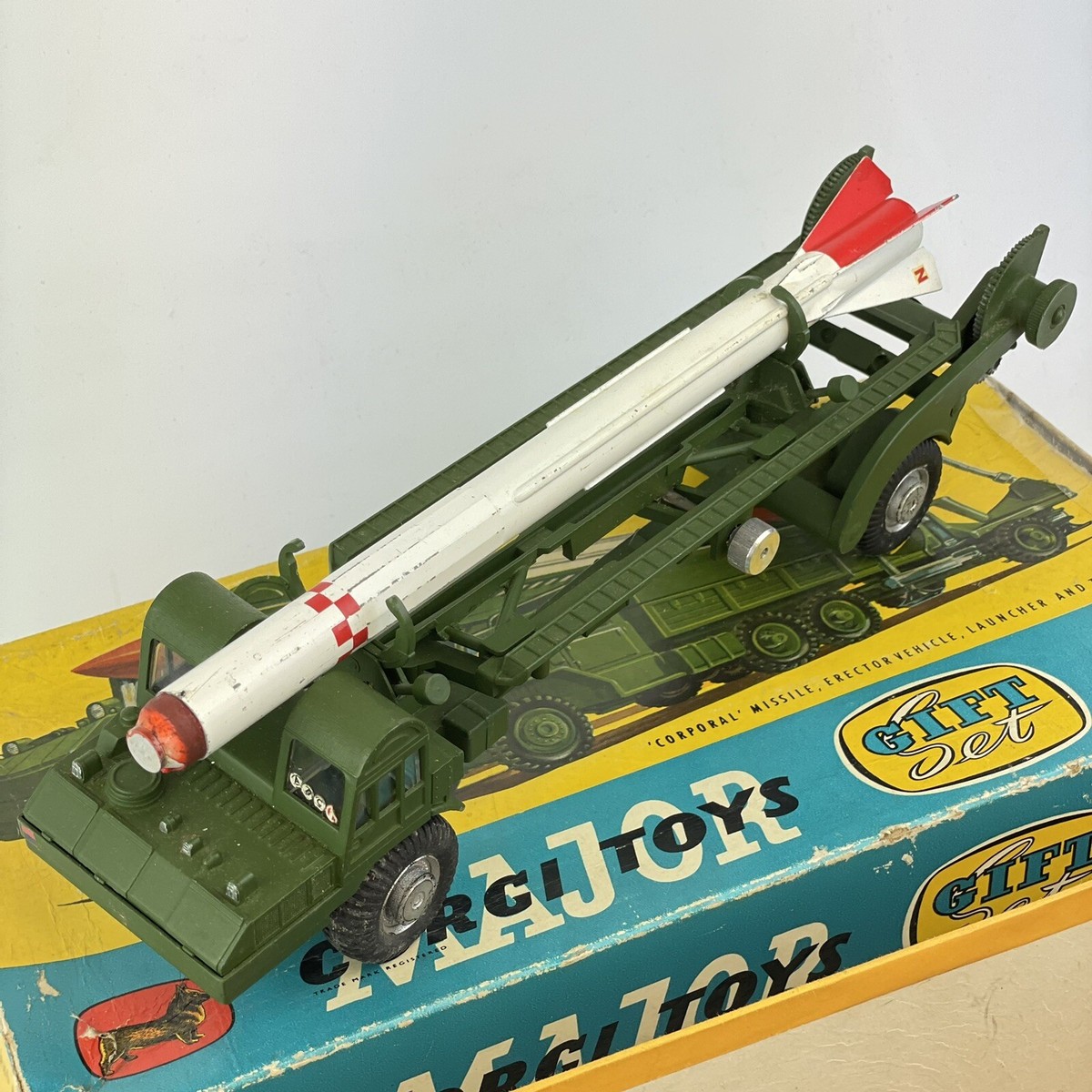 Boxed Corgi Toys No. Gift Set 9 Corporal Guided Missile Erector