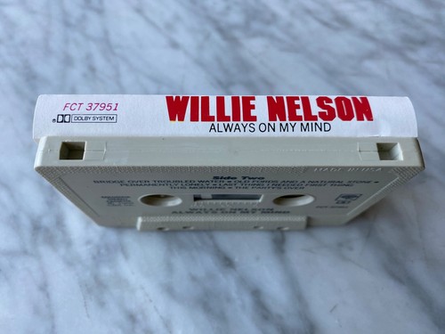 Willie Nelson Always On My Mind CASSETTE Tape 1982 CBS FCT 37951 Let It Be Me - Picture 3 of 3