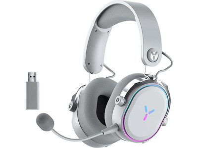 ISY IGH-4000 wireless, On-ear Gaming Headset Weiß