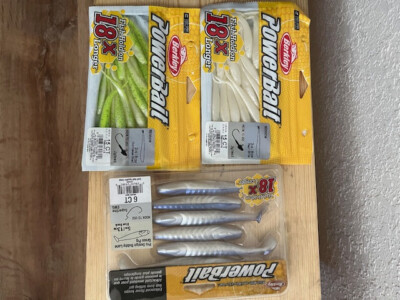 Berkley Powerbait and MirrOlure Scented bait - various sizes and colors