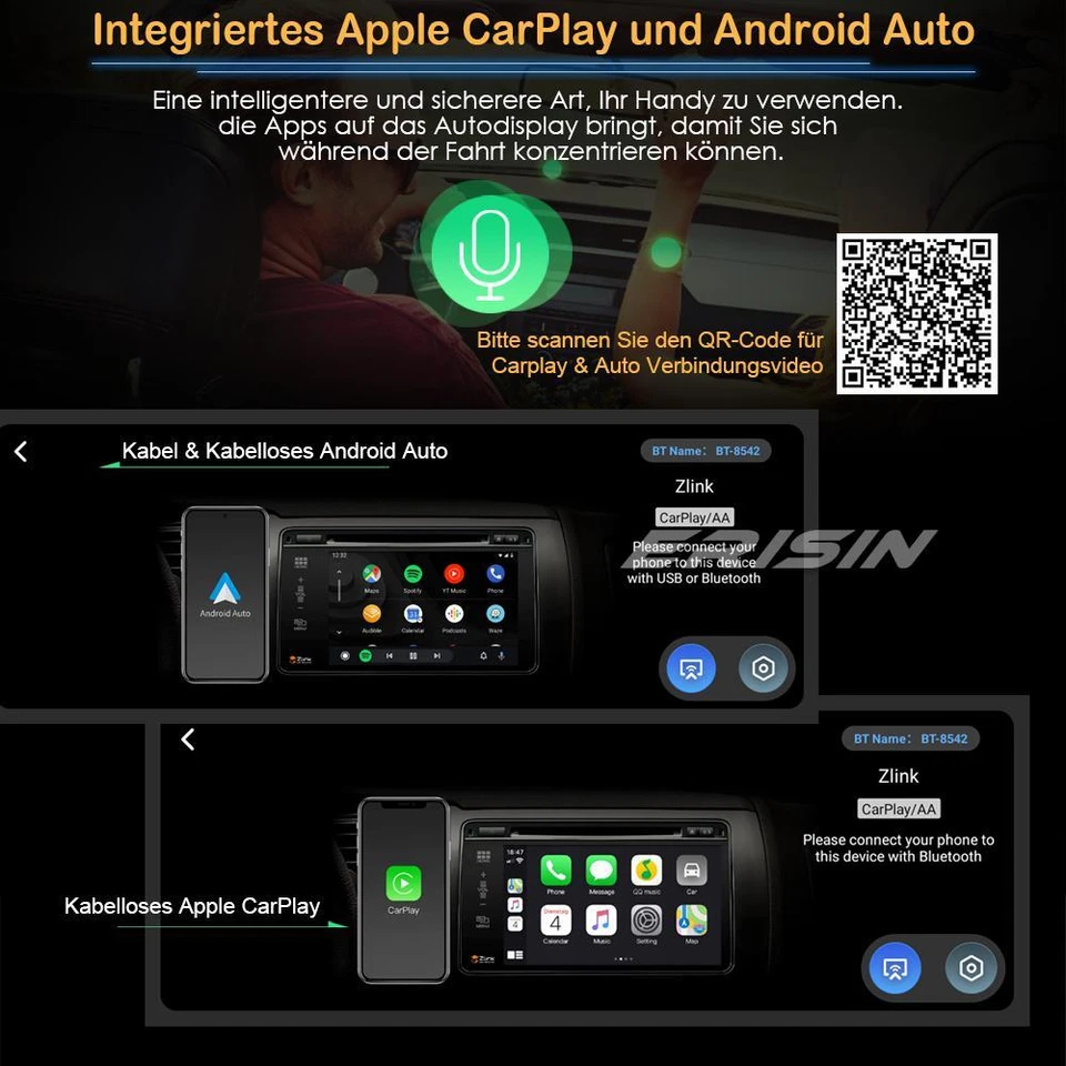 64GB Android 14 Carplay DVD Radio Autoradio Kia Sorento Optima Sedona Rondo Rio - Bild 4 von 4
