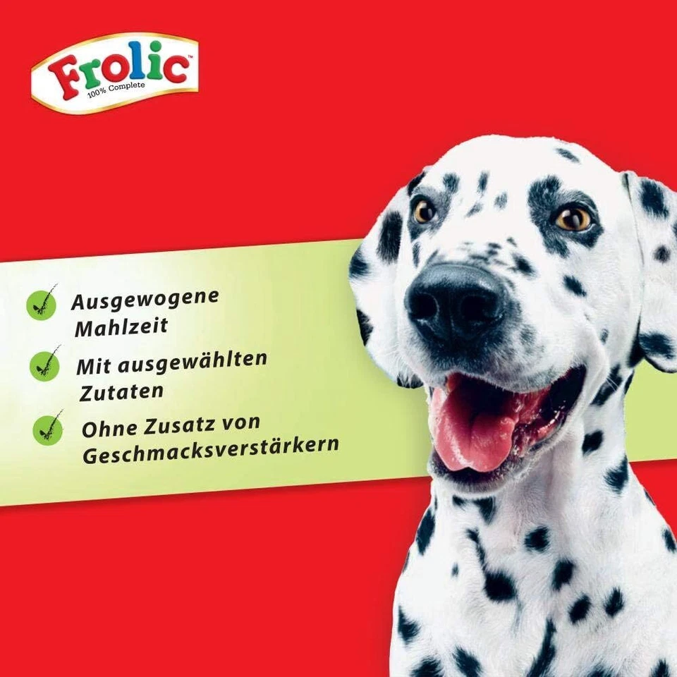 Frolic Hundefutter Trockenfutter mit Rind, Karotten Getreide, 3 Beutel (3 x 3kg) - Bild 3 von 4